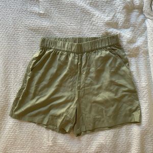 H&M linen shorts